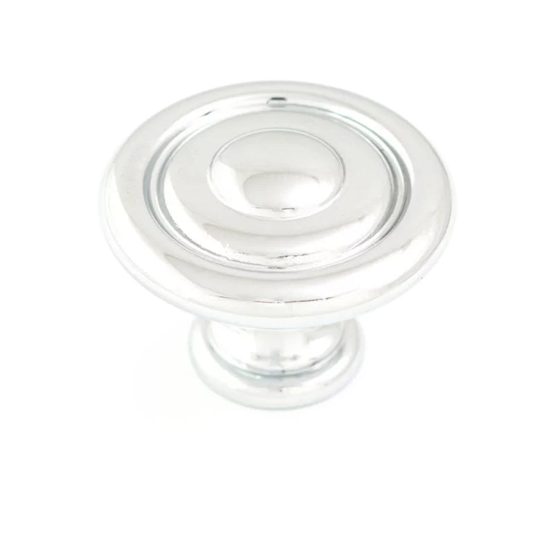 Scaped Shaker 35mm Fluted Knob - Chrome Plated in Chrome Plated
