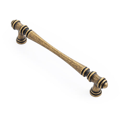 Windsor 128mm Handle in Antique Brass