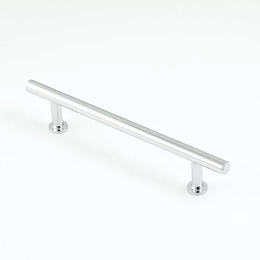 STATEMENT Strand 128mm Solid Brass Handle - Polished Chrome in Polished Chrome