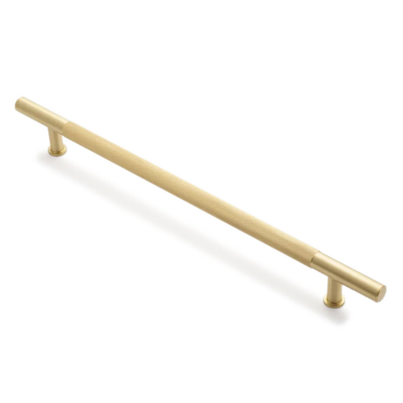 Grove 450mm Door Pull - Rear Fix - Satin Brass in Satin Brass