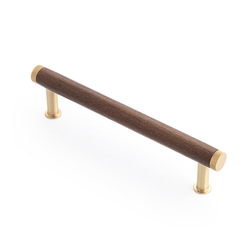Tundra 192mm Handle in Walnut/ Satin Brass