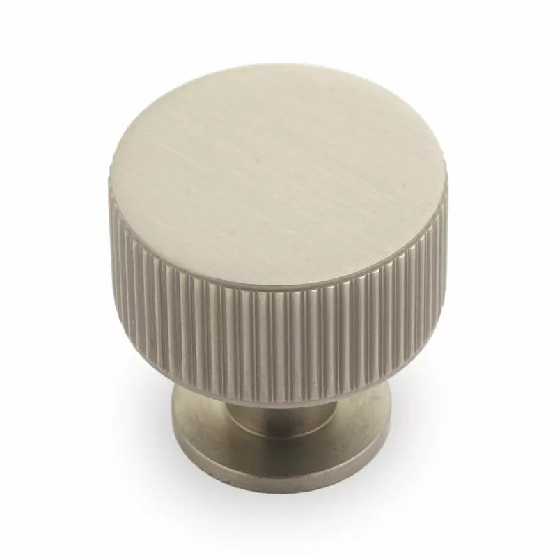 Ridge 30mm KNOB in Dull Brushed Nickel in Dull Brushed Nickel