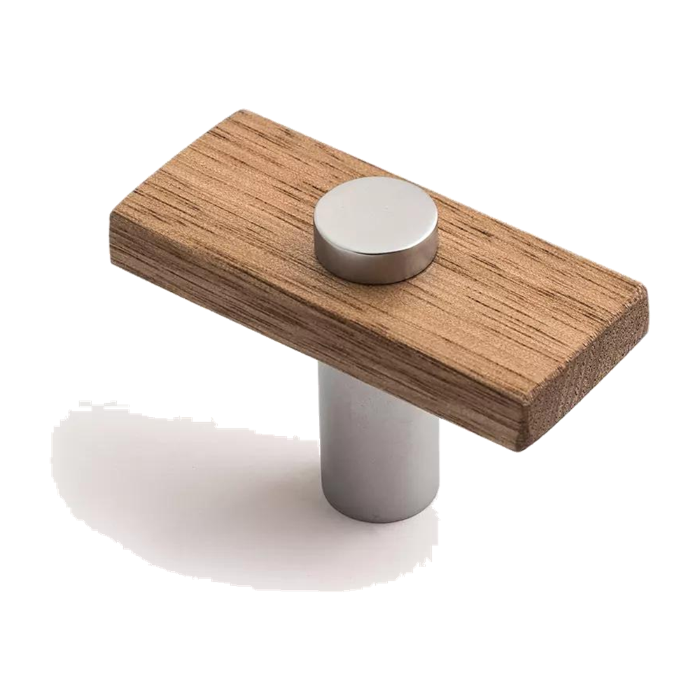 Lenah Knob in Tasmanian Oak / Satin Chrome