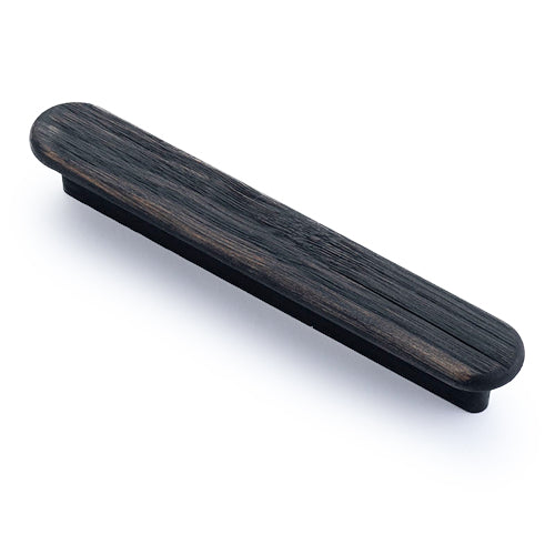 HYDROWOOD 200mm Iluka Reclaimed Oak Handle - Charred Oak in Charred Oak