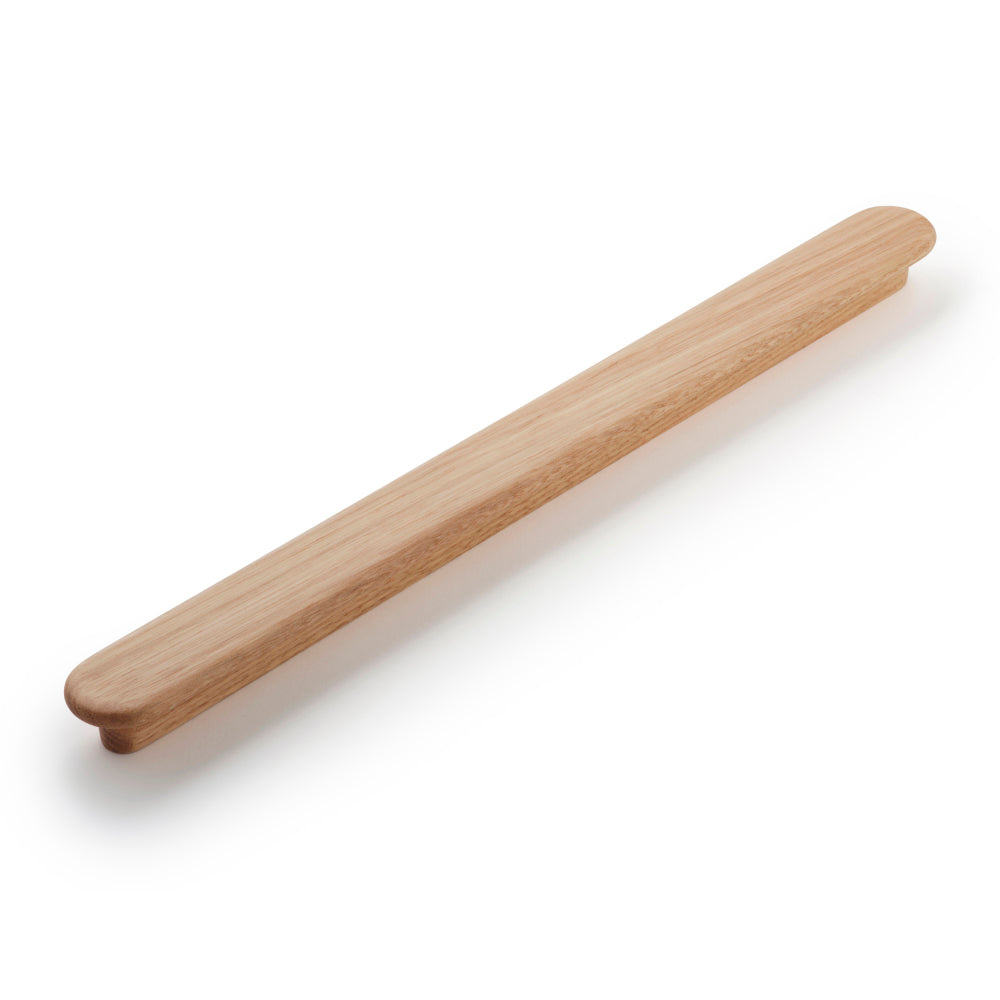 Castella Iluka Hydrowood cabinet pull handle with sleek design, made from Hydrowood material, suitable for modern furniture.