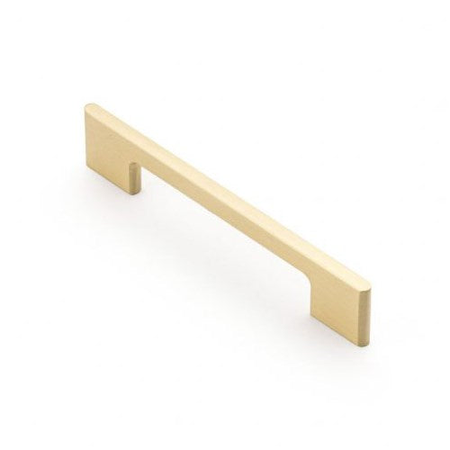 Cove 128mm Handle in Brushed Brass