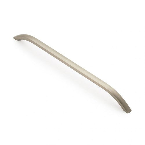Castella Hinckley handle with polished metal finish, featuring a classic design suitable for cabinetry or furniture.