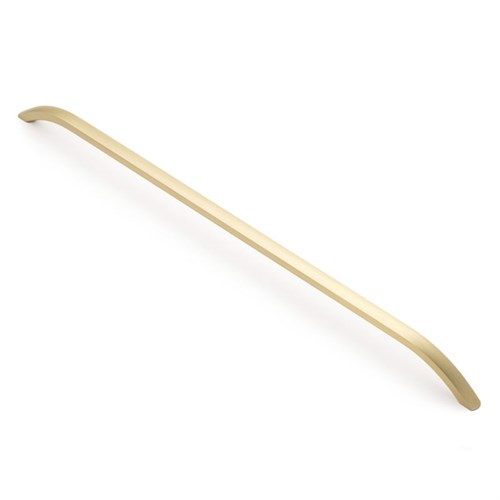 Castella Hinckley handle with a sleek, polished finish, designed for cabinetry or furniture, showcasing its elegant design.