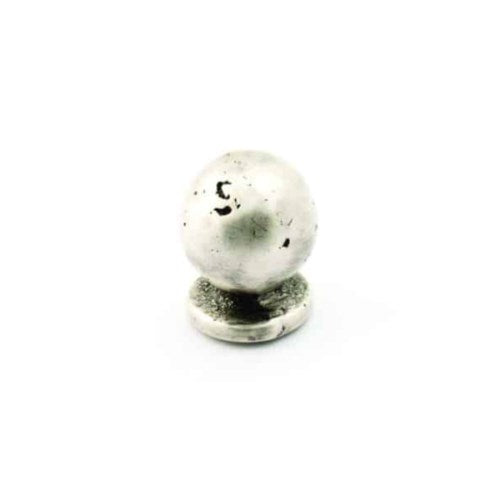 Cast Italiana Knob in Silver