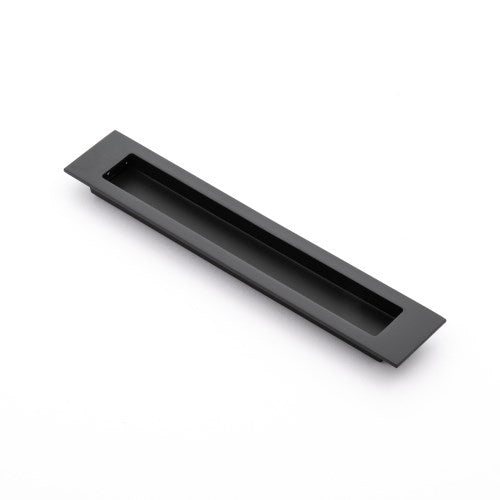 Slate Flush Pull in Matt Black