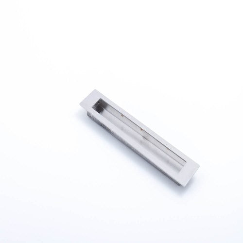 Slate Flush Pull in Satin Stainless