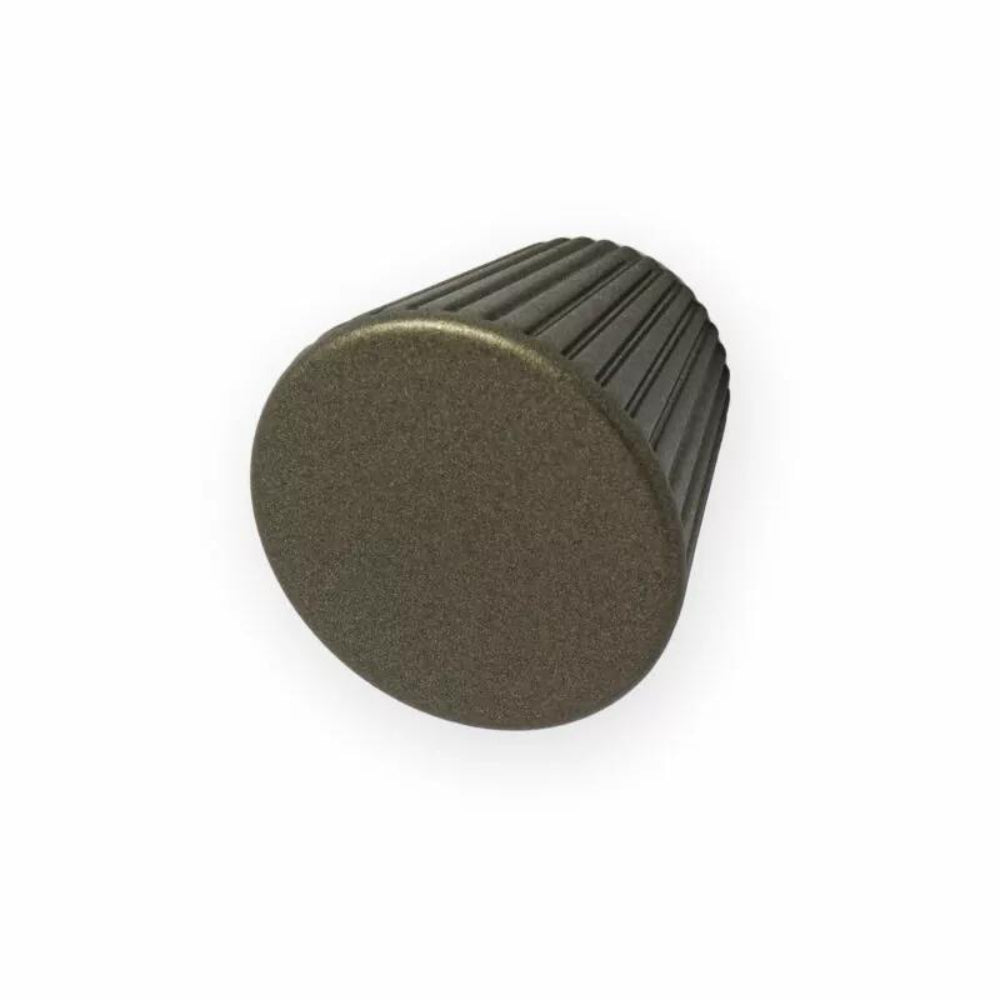 Cascade 30mm Cone Knob in Bronze Anodised