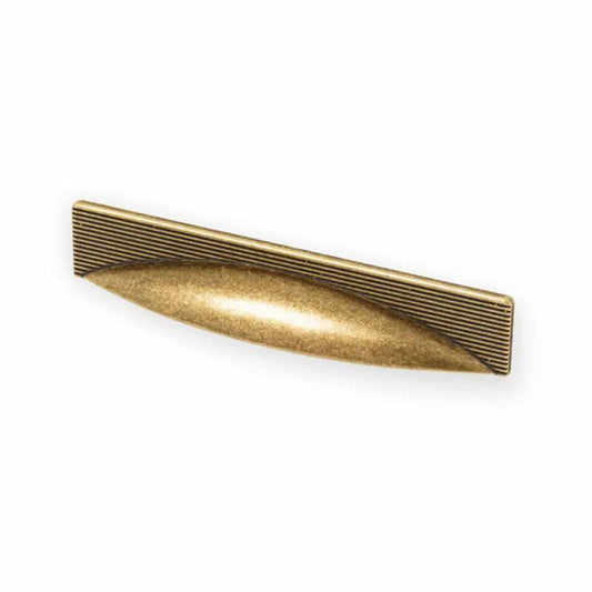 Cascade 160mm Cup Pull in Antique Brass