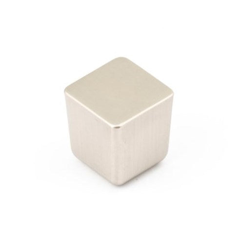 Castella Dune Square Cabinet Knob in Brushed Nickel