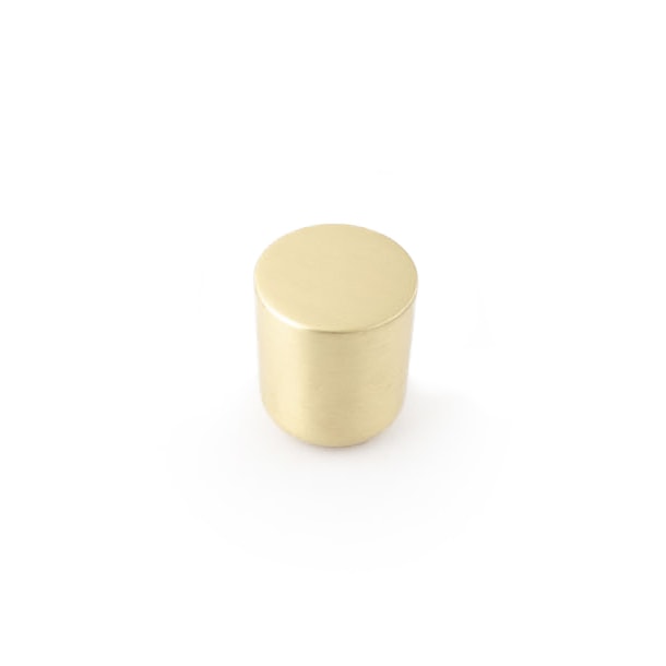 Castella Dune Round Cabinet Knob in Brushed Gold