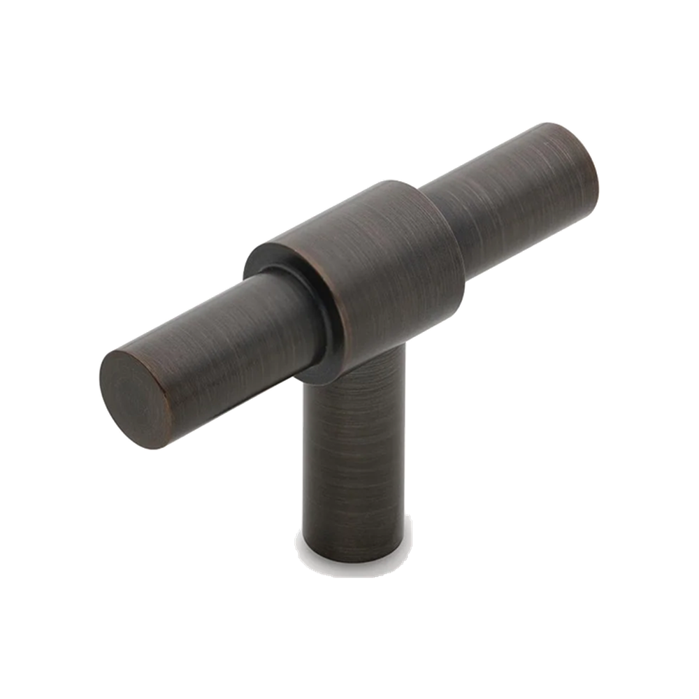 Coast 50mm T-Bar Handle 316SS - Matt Black in Matt Black