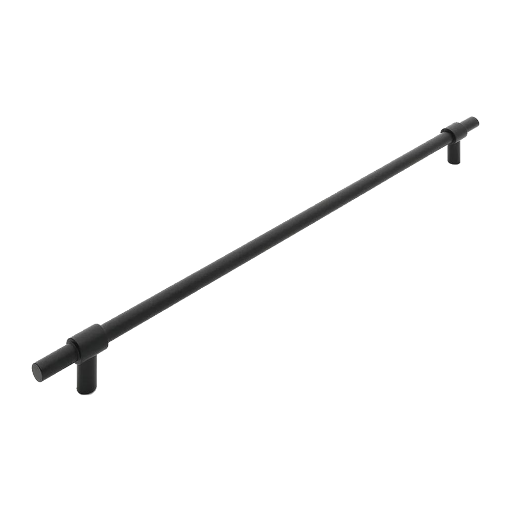 Coast 400mm Appliance Pull 316SS - Matt Black in Matt Black