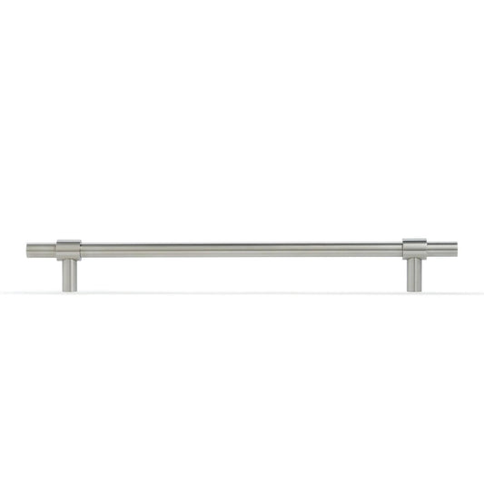 Coast 400mm Entrance Handle 316SS - Rear Fix - Satin Stainless Steel in Satin Stainless