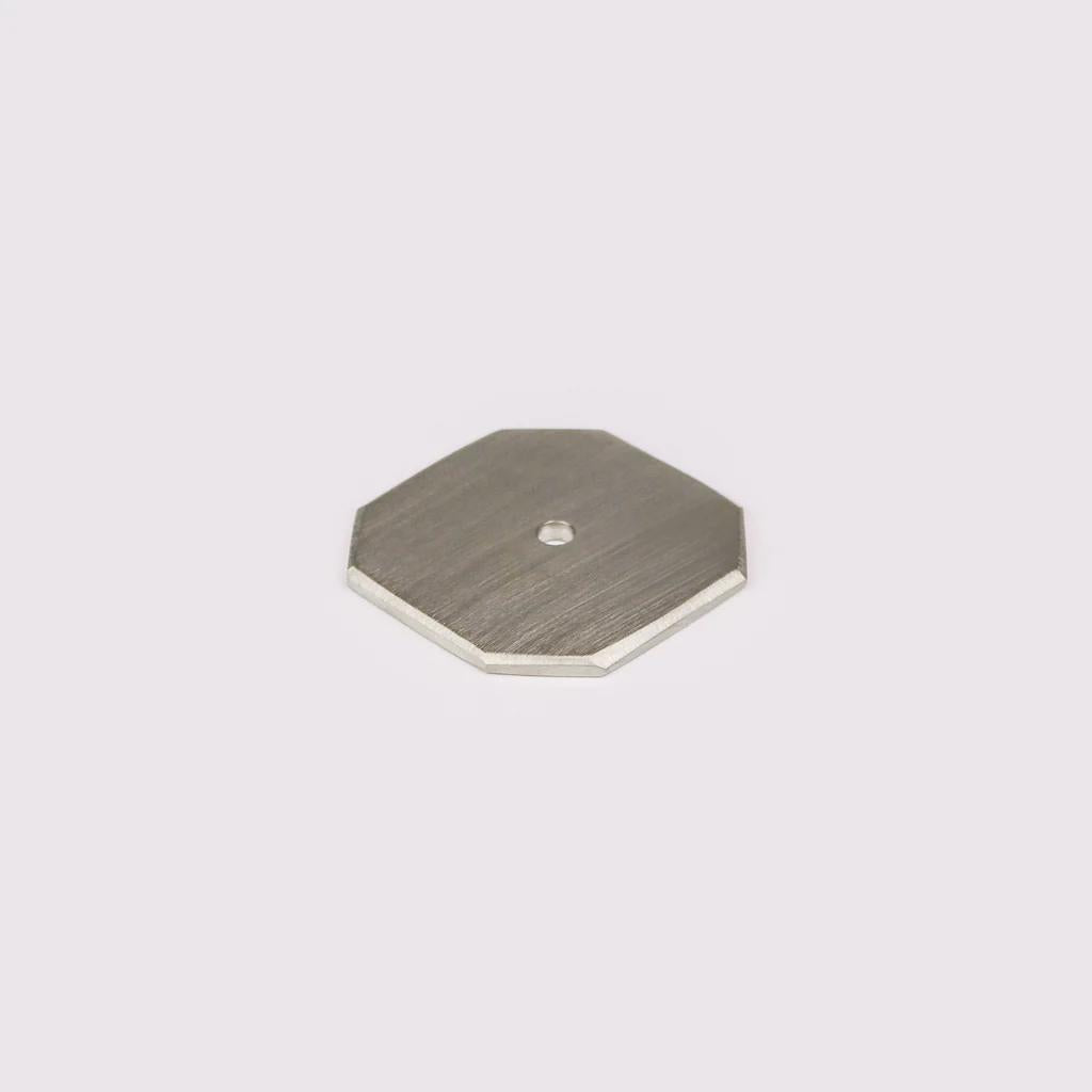 Audrey Backplate - Satin Nickel in Satin Nickel