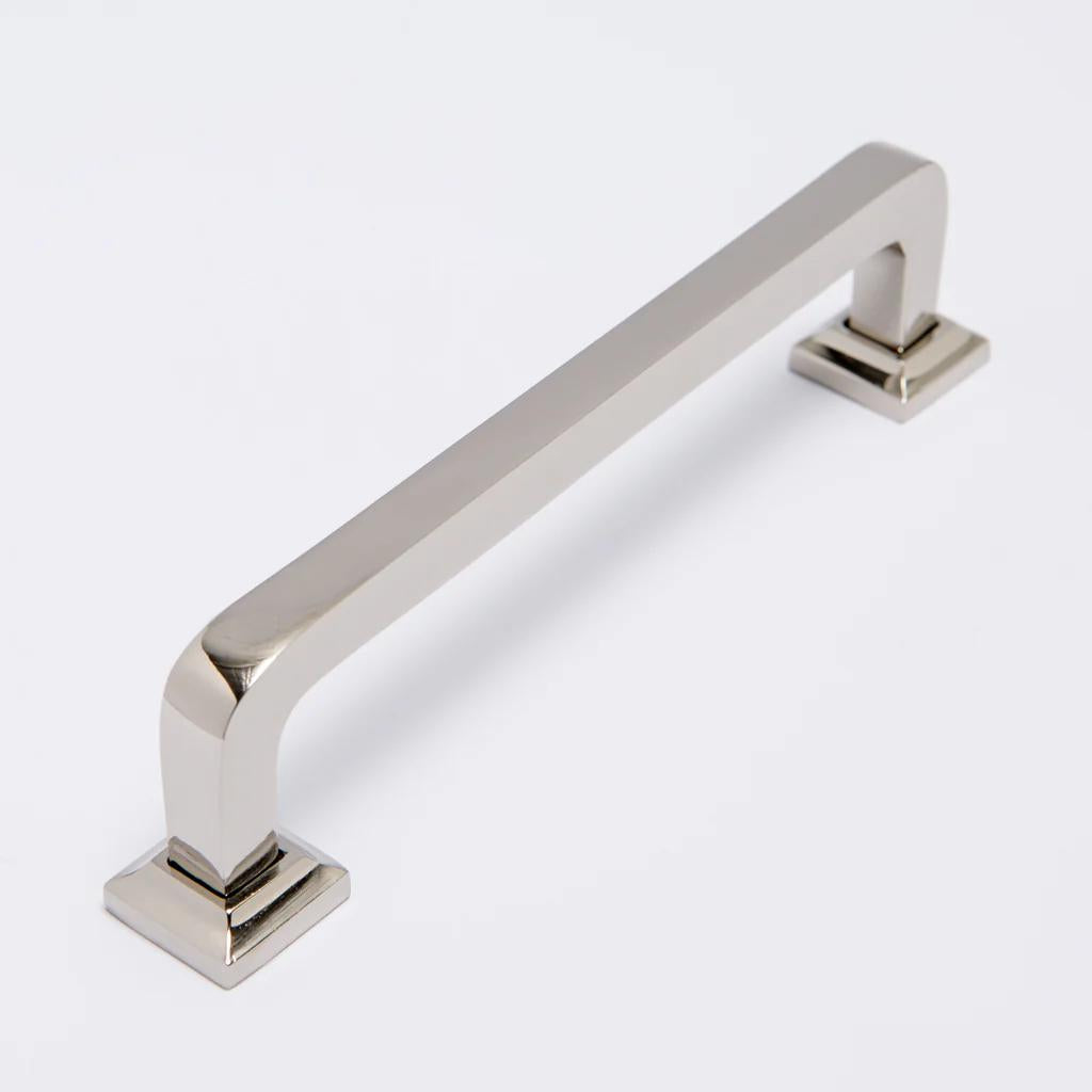 Bronte Handle - Polished Nickel - 128mm in Polished Nickel