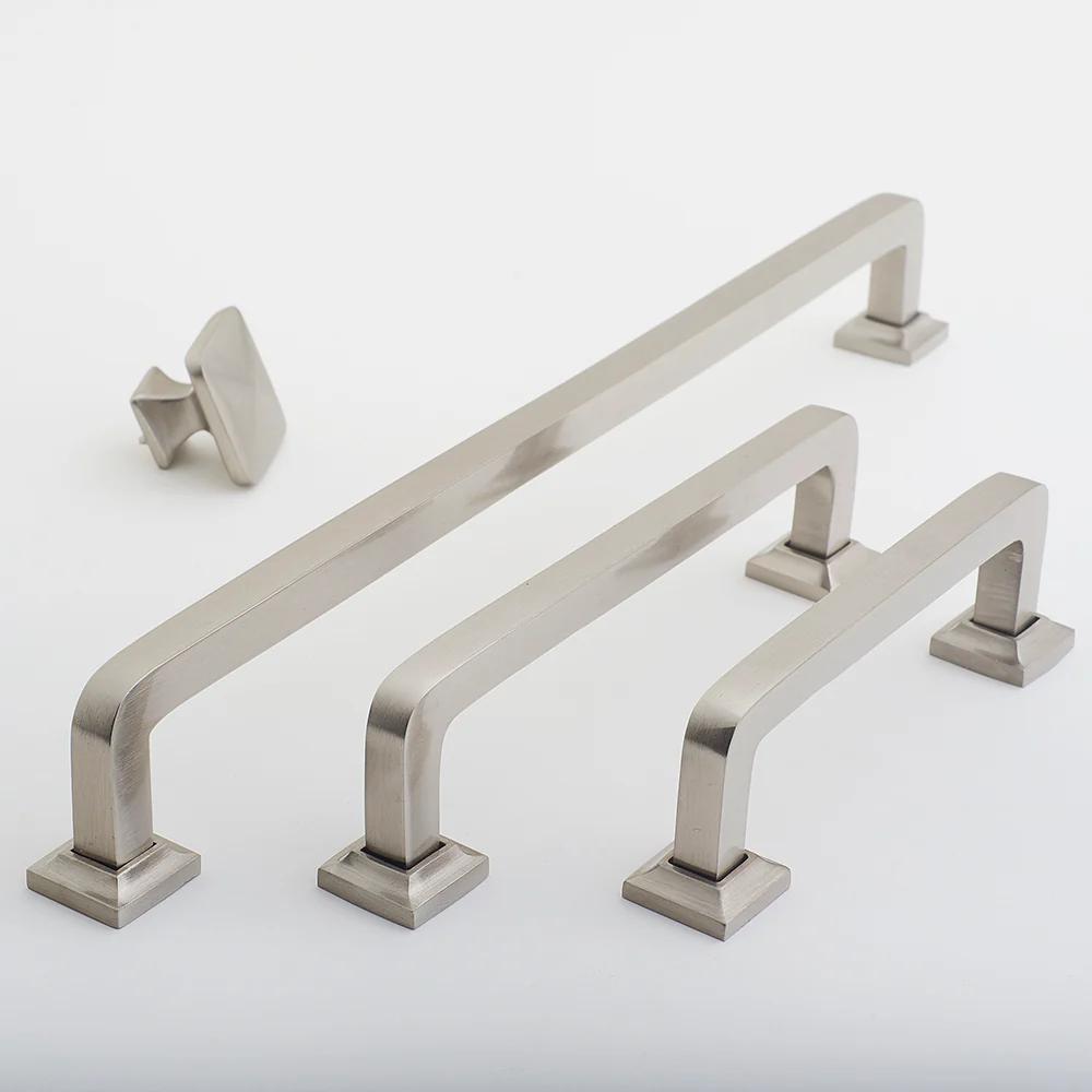 Bronte Handle - Satin Nickel - 128mm in Satin Nickel
