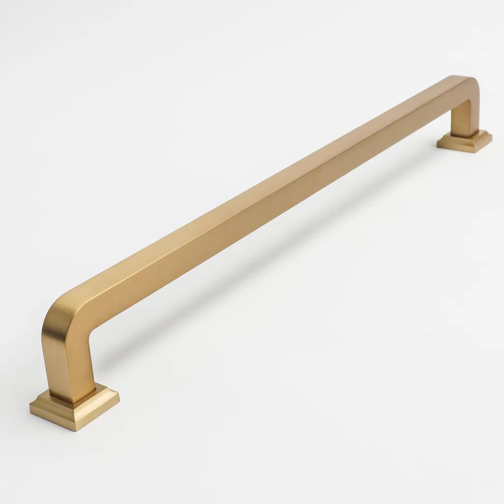 Bronte Appliance Pull - Burnished Brass in Burnished Brass