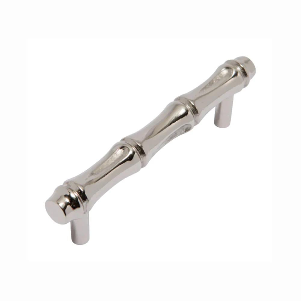 Bamboo Handle - Polished Nickel in Polished Nickel