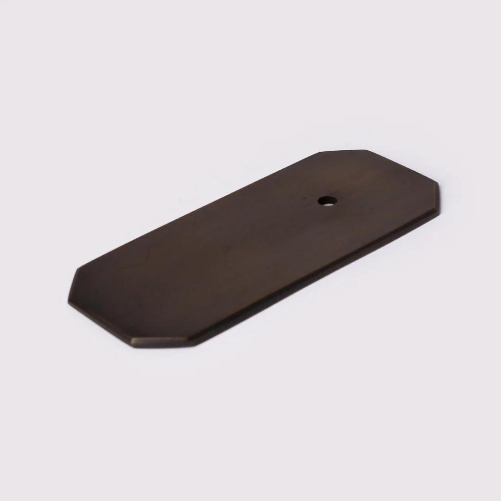 Fosse Backplate - Antique Bronze in Antique Bronze