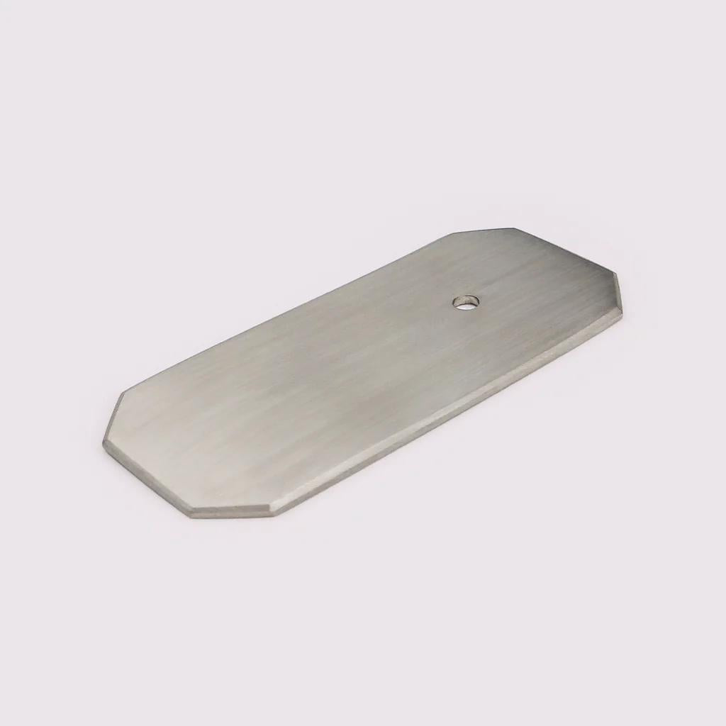 Fosse Backplate - Satin Nickel in Satin Nickel