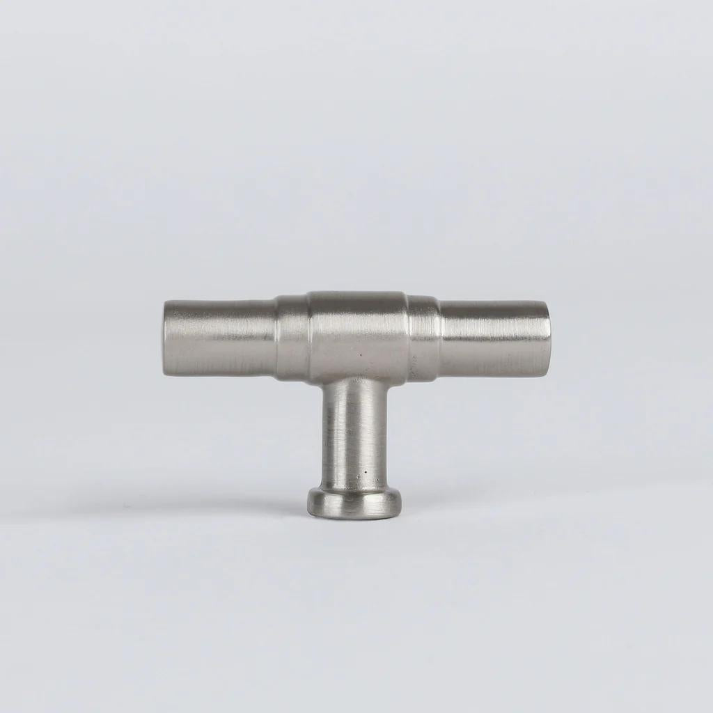 Georgia T-Bar - Satin Nickel in Satin Nickel
