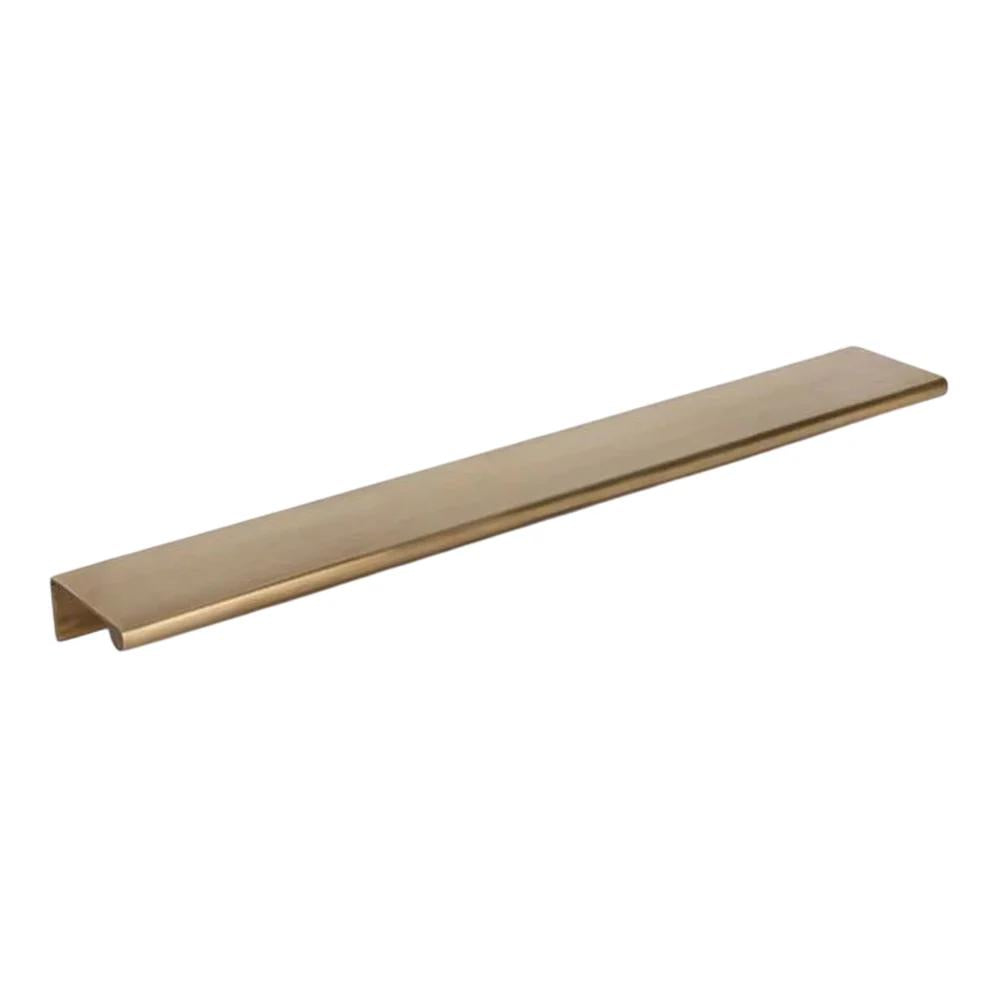 HH x Ren Lip Pull - 100mm Acid Washed Brass in Acid Washed Brass