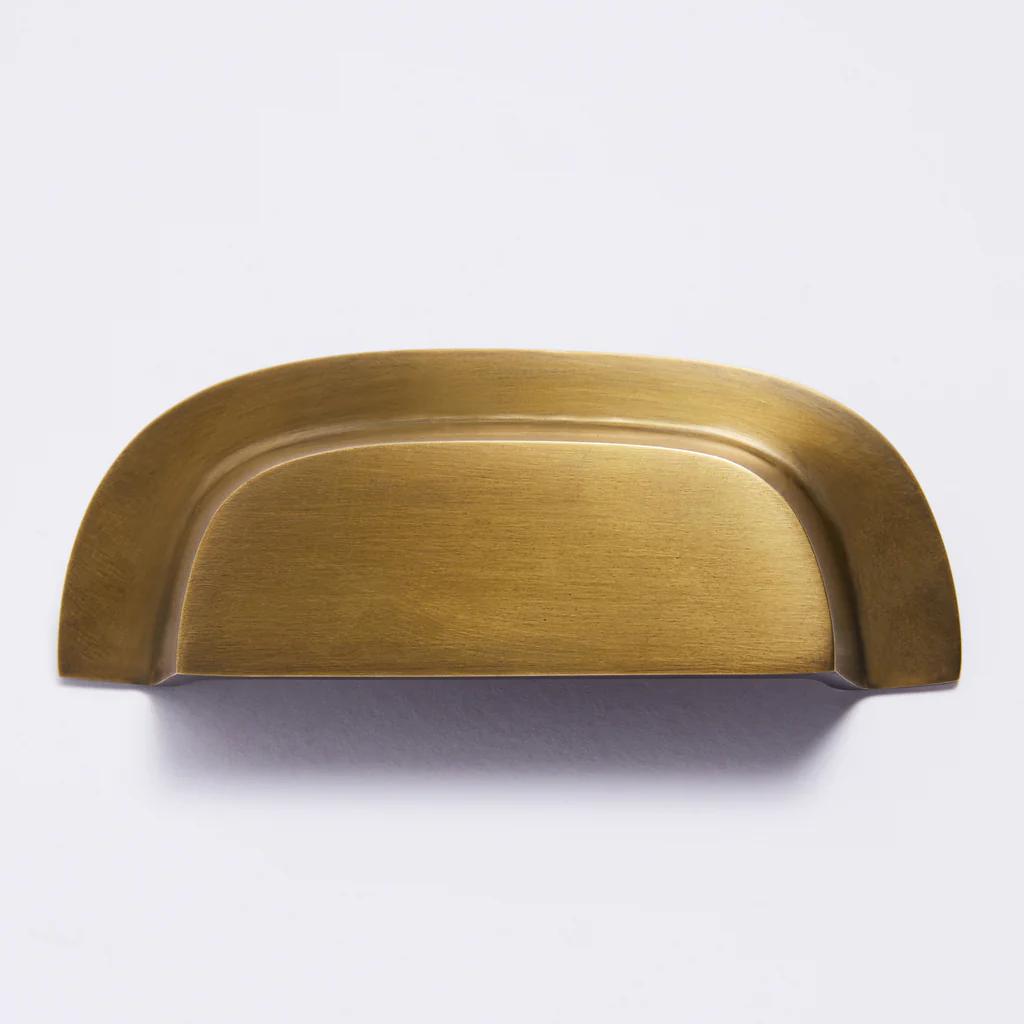 Highland Cup Pull - Acid Washed Brass in Acid Washed Brass