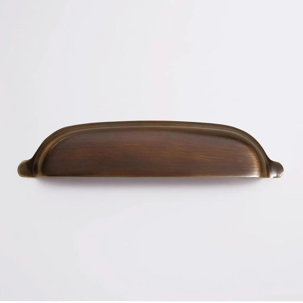 Halifax Hooded Cup Pull - Oil Rubbed Bronze in Oil Rubbed Bronze
