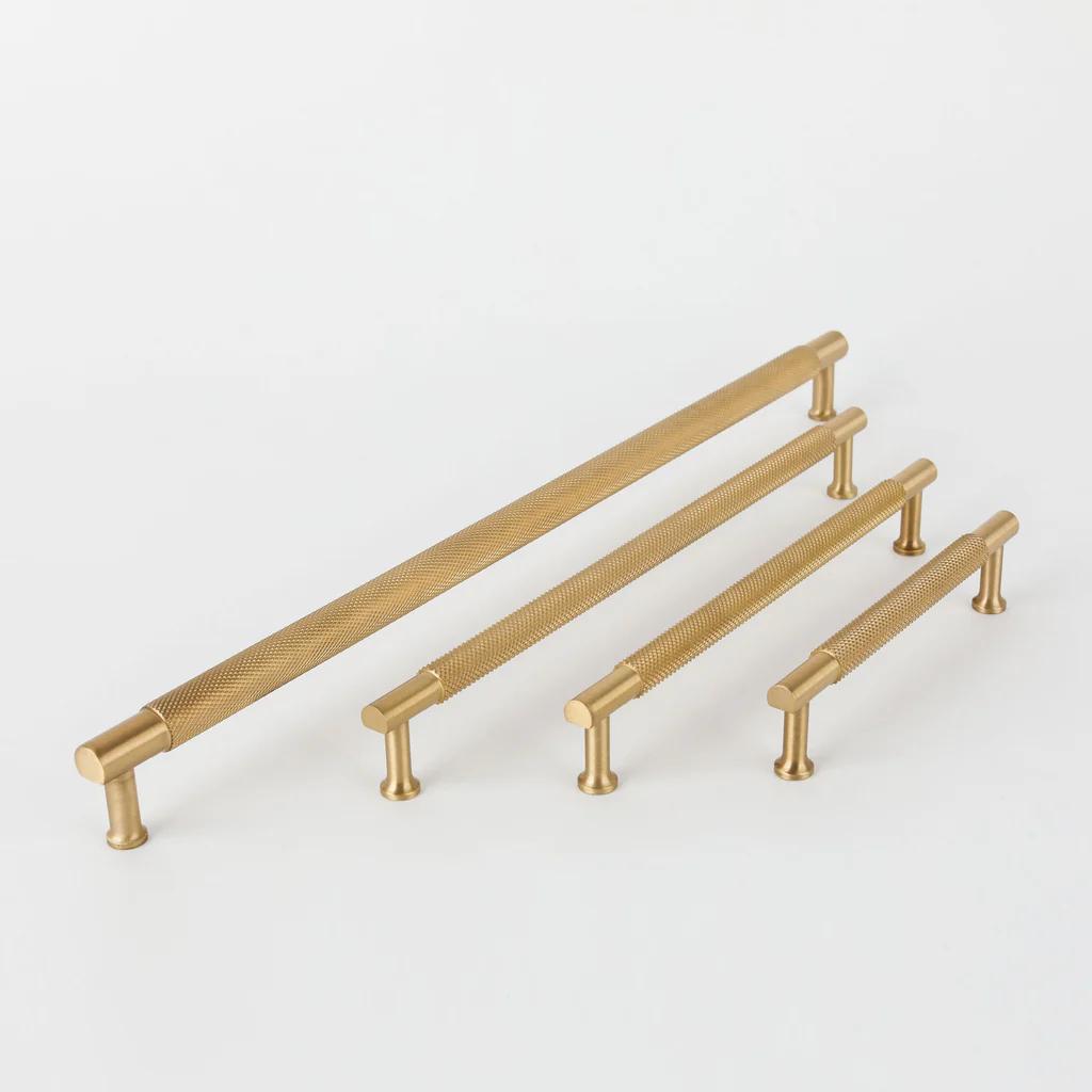 New Yorker Appliance Pull - Burnished Brass in Burnished Brass