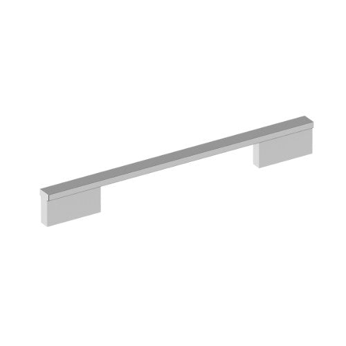 12mm Flat Top Back to Back Set 128mm CTC in Polished Stainless Steel