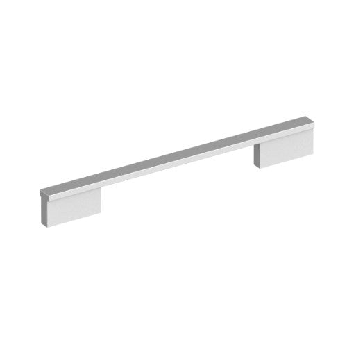 12mm Flat Top Back to Back Set 128mm CTC in Satin Stainless
