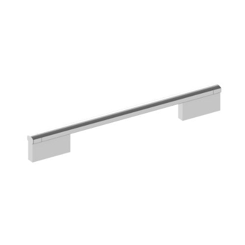 12mm Round Top Back to Back Set 192mm CTC in Polished Stainless Steel