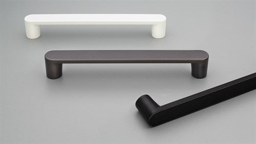 Cabinet Pull Cabinet Pull Handle 160mm CTC Black Structured, Slight Textured Sheen in Matt Black
