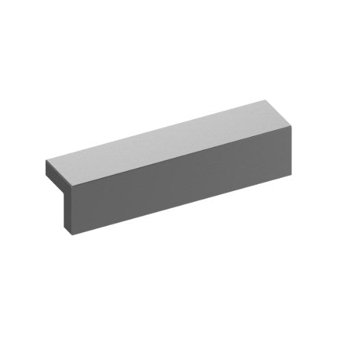 Brass Hook Knob 25mm 16mm CTC in Stainless Effect