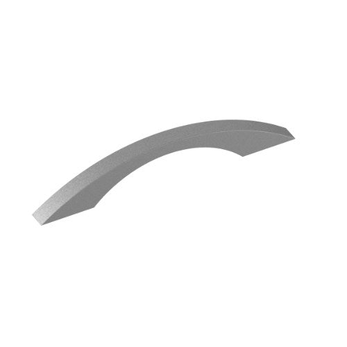 Square Bow Handle 96mm in Satin Chrome