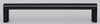 Oblong Handle 96mm Black Paint Matt#3 in Matt Back