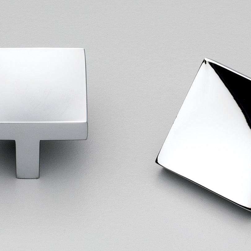 Big Bertha Knob 40mm X 40mm in Polished Chrome