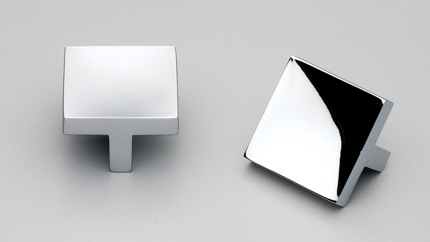 Big Bertha Knob 40mm X 40mm in Polished Chrome