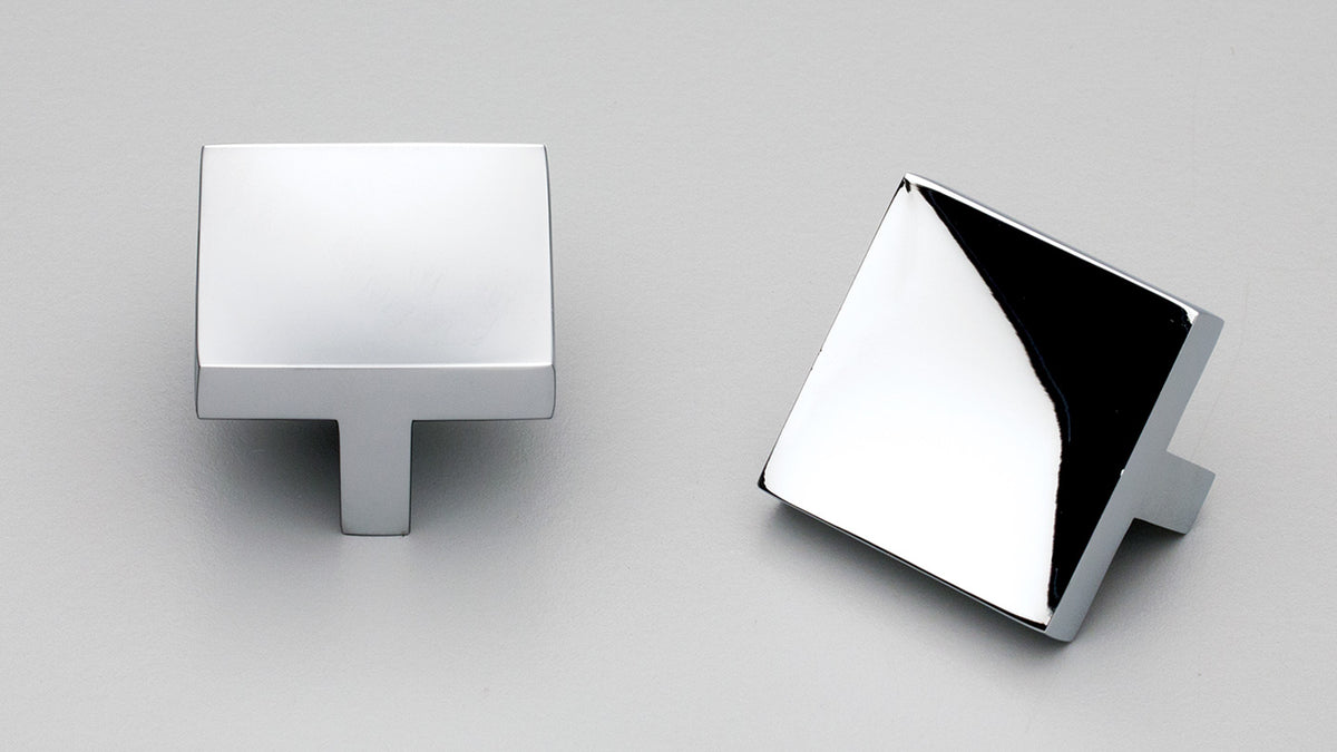 Big Bertha Knob 40mm X 40mm in Polished Chrome