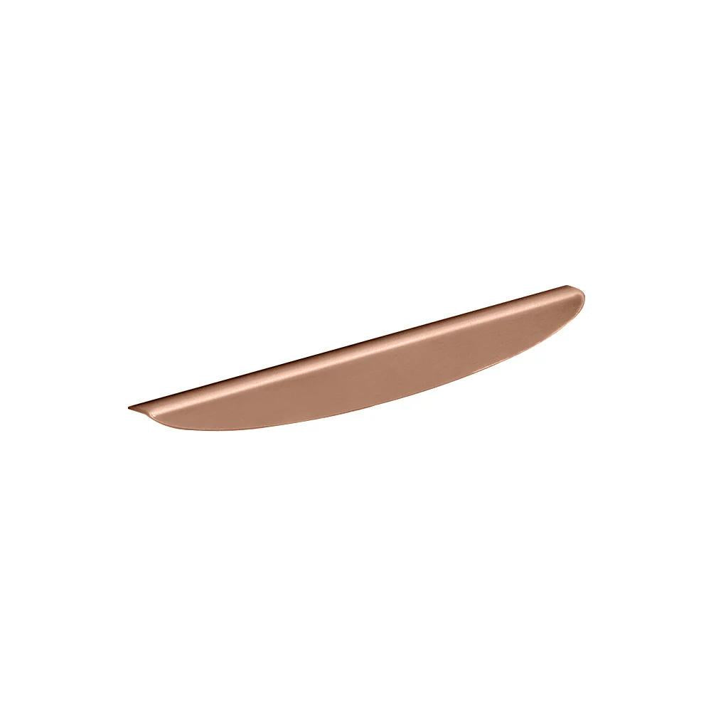 Edge Pull 224mm O/A 1.5mm S/Steel 192mm C to C Copper Powder Coat in Copper Powder Coat