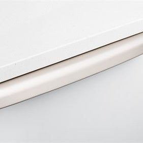 Borgo Edge Pull 192mm O/A 2 screw 160mm CTC in Stainless Effect