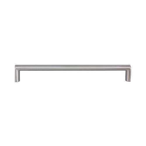 14mm Flat Top Cabinet Pull Handle 104mm with 96mm CTC in Satin Stainless