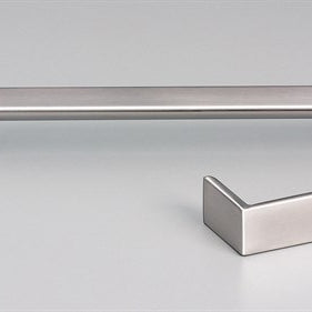 22mm Flat Top Cabinet Pull Handle 138mm with 128mm CTC in Satin Stainless