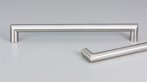12.7mm Cabinet Pull Handle 109mm with 96mm CTC in Satin Stainless