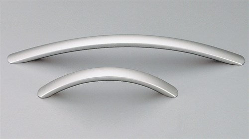 Oval Bow Cabinet Pull Handle 128mm in Clear Anodised